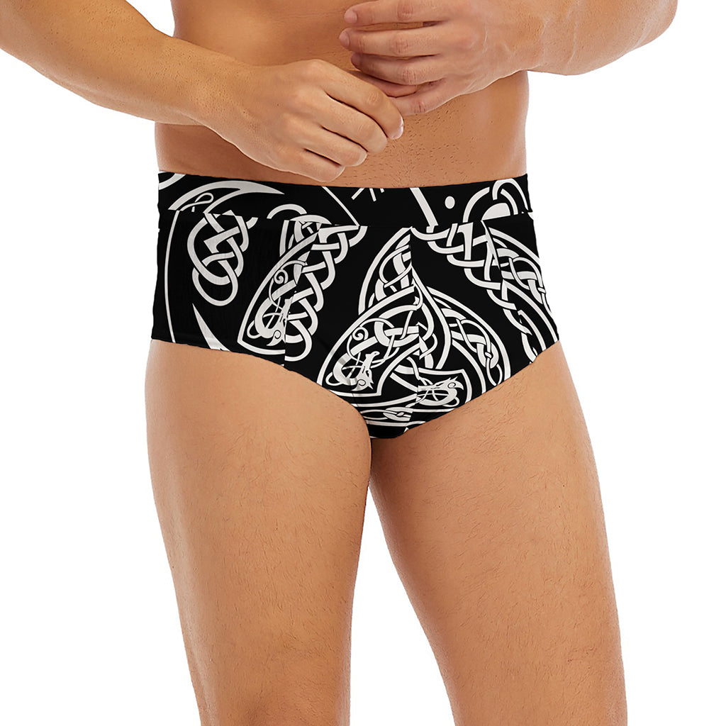 Viking Triple Horn Of Odin Print Men's Briefs