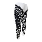 Viking Triple Horn Of Odin Print Men's Compression Pants