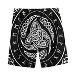 Viking Triple Horn Of Odin Print Men's Sports Shorts