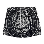 Viking Triple Horn Of Odin Print Mesh Shorts