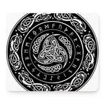 Viking Triple Horn Of Odin Print Mouse Pad