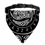 Viking Triple Horn Of Odin Print Over The Collar Dog Bandana