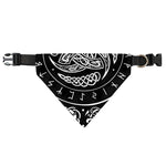 Viking Triple Horn Of Odin Print Over The Collar Dog Bandana