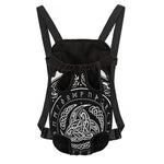 Viking Triple Horn Of Odin Print Pet Carrier Backpack