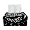 Viking Triple Horn Of Odin Print Rectangle Tissue Box Cover