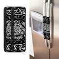 Viking Triple Horn Of Odin Print Refrigerator Handle Covers