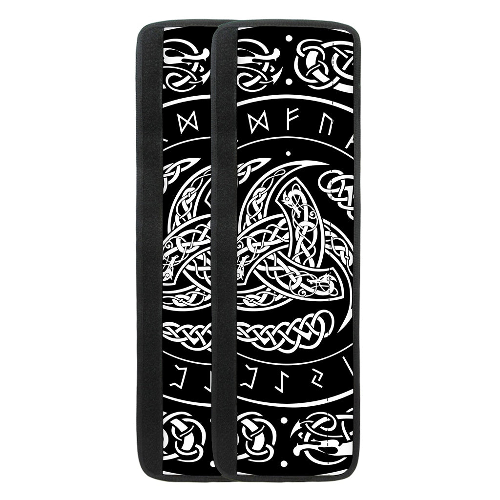 Viking Triple Horn Of Odin Print Refrigerator Handle Covers