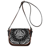 Viking Triple Horn Of Odin Print Saddle Bag