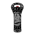 Viking Triple Horn Of Odin Print Single Neoprene Wine Tote