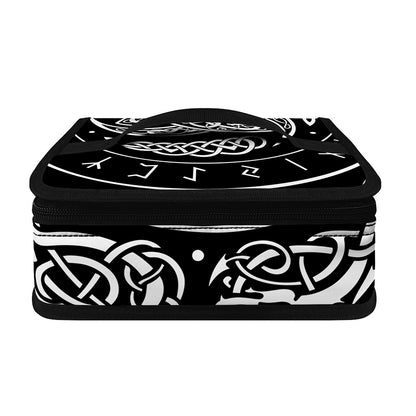Viking Triple Horn Of Odin Print Small Lunch Bag