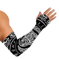 Viking Triple Horn Of Odin Print Sun Protection Arm Sleeves