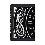 Viking Triple Horn Of Odin Print Trifold Wallet
