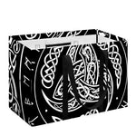 Viking Triple Horn Of Odin Print Utility Tote Bag