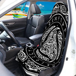 Viking Triple Horn Of Odin Print Waterproof Car Seat Cover