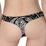 Viking Triple Horn Of Odin Print Women's Thong