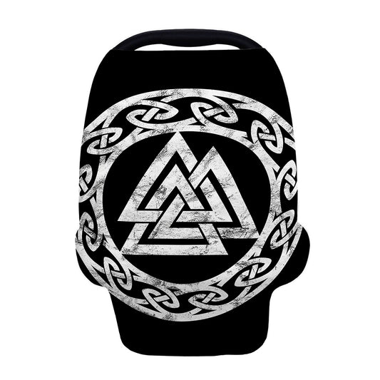 Viking Valhalla Symbol Print Baby Seat Cover