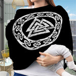 Viking Valhalla Symbol Print Baby Seat Cover