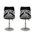 Viking Valhalla Symbol Print Bar Stool Covers