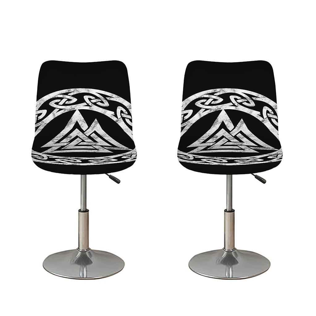 Viking Valhalla Symbol Print Bar Stool Covers