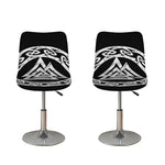Viking Valhalla Symbol Print Bar Stool Covers