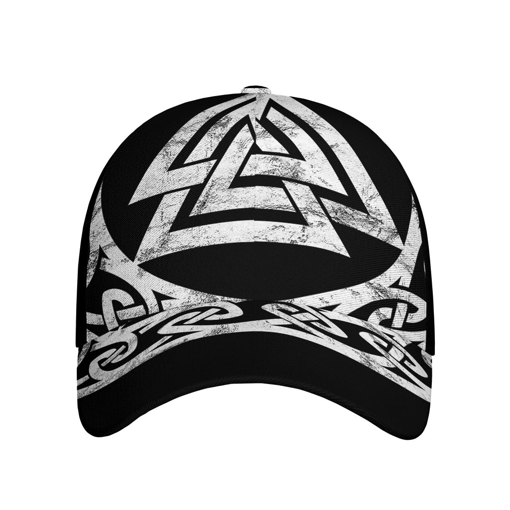 Viking Valhalla Symbol Print Baseball Cap