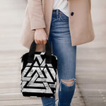Viking Valhalla Symbol Print Bible Tote Bag