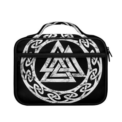 Viking Valhalla Symbol Print Briefcase Bible Bag