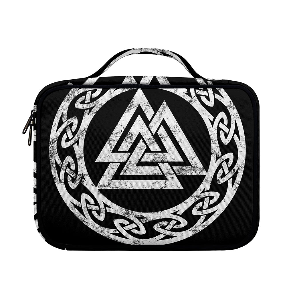 Viking Valhalla Symbol Print Briefcase Bible Bag