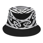Viking Valhalla Symbol Print Bucket Hat