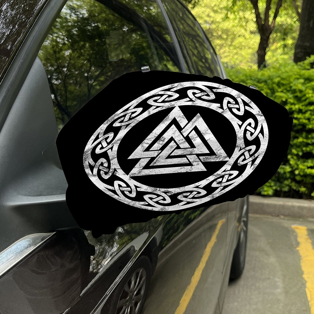 Viking Valhalla Symbol Print Car Side Mirror Covers