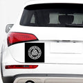 Viking Valhalla Symbol Print Car Sticker