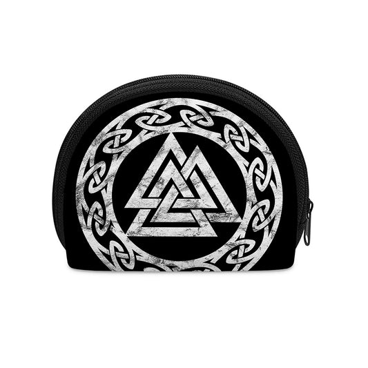 Viking Valhalla Symbol Print Coin Purse