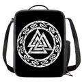 Viking Valhalla Symbol Print Crossbody Lunch Bag