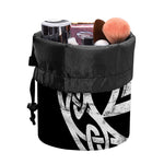 Viking Valhalla Symbol Print Drawstring Makeup Bag