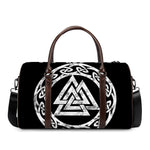 Viking Valhalla Symbol Print Duffle Bag