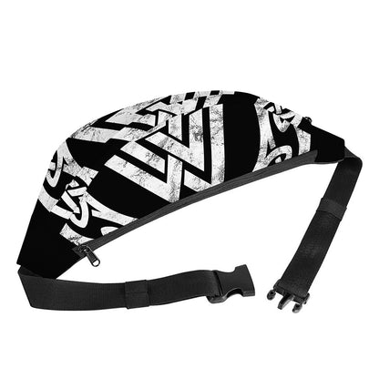 Viking Valhalla Symbol Print Fanny Pack