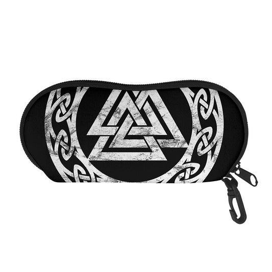 Viking Valhalla Symbol Print Glasses Case