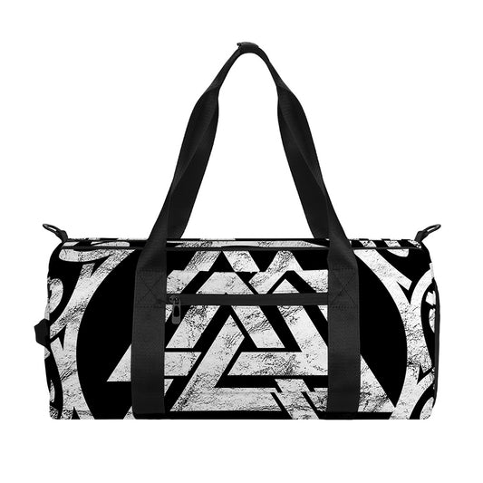 Viking Valhalla Symbol Print Gym Bag