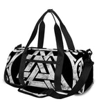 Viking Valhalla Symbol Print Gym Bag