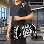 Viking Valhalla Symbol Print Gym Bag