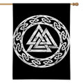 Viking Valhalla Symbol Print House Flag