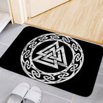 Viking Valhalla Symbol Print Indoor Door Mat