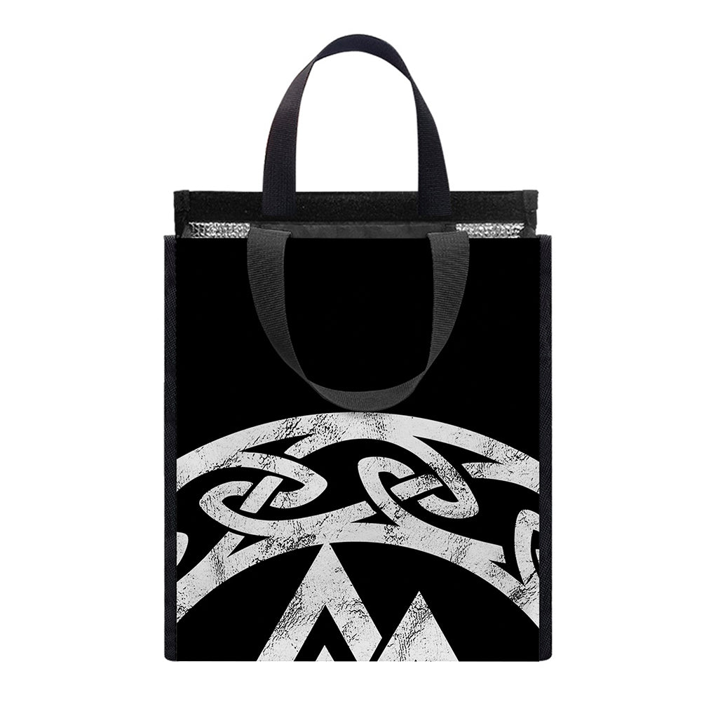 Viking Valhalla Symbol Print Insulated Lunch Tote