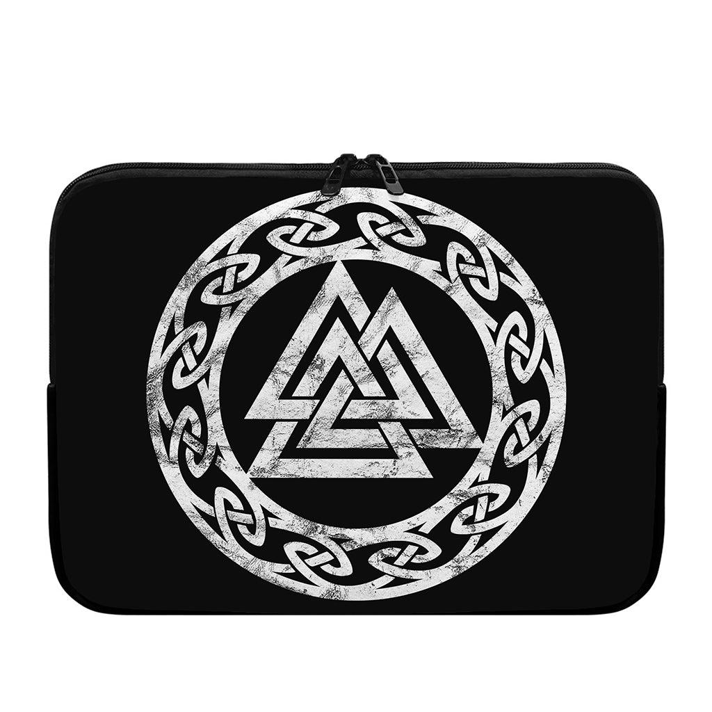 Viking Valhalla Symbol Print Laptop Sleeve