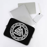 Viking Valhalla Symbol Print Laptop Sleeve