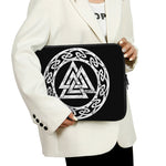 Viking Valhalla Symbol Print Laptop Sleeve