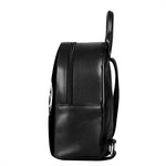 Viking Valhalla Symbol Print Leather Backpack