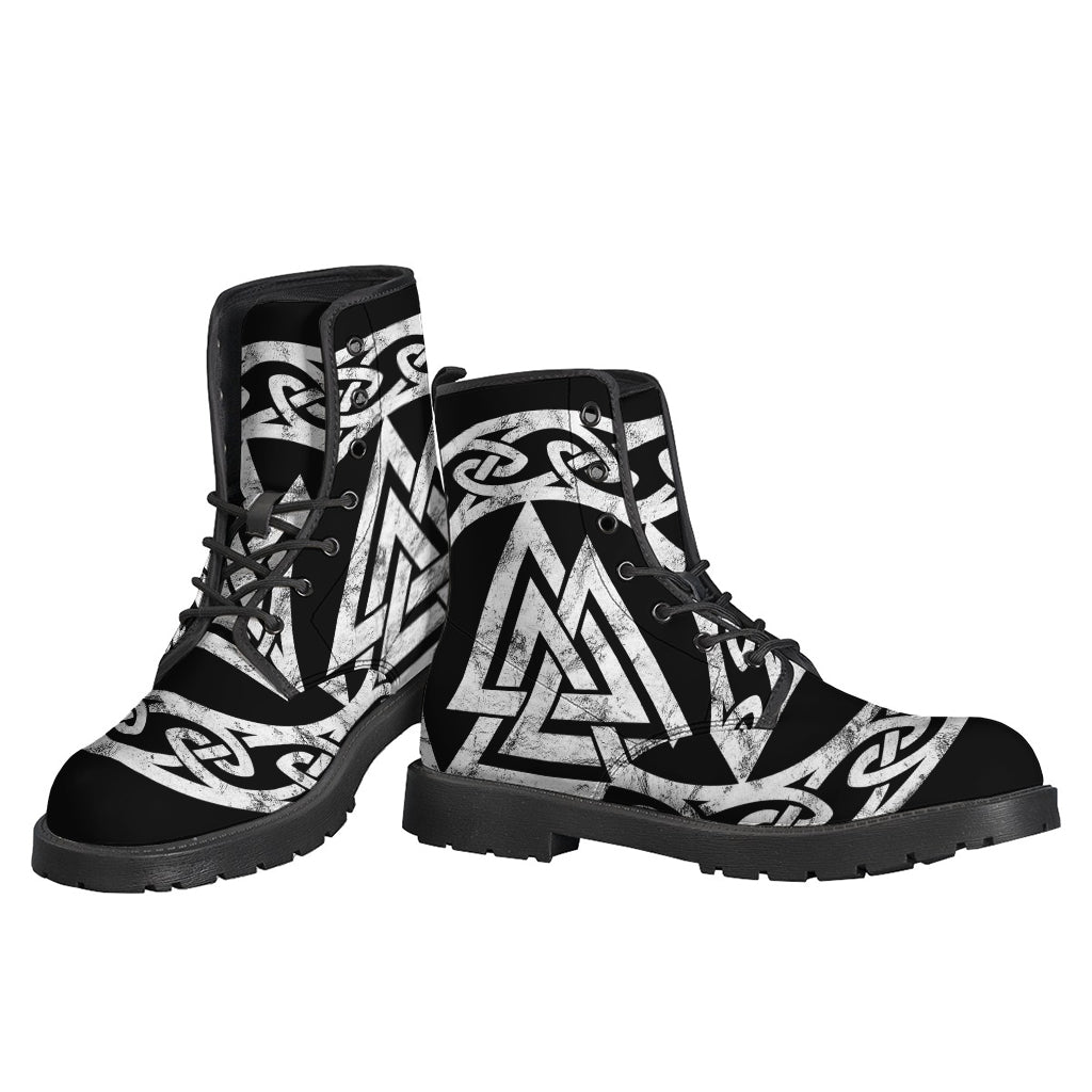 Viking Valhalla Symbol Print Backpack