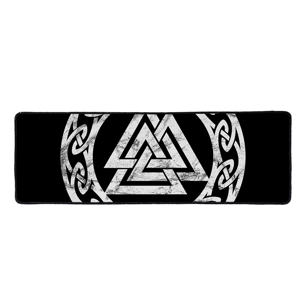 Viking Valhalla Symbol Print Long Kitchen Mat