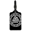 Viking Valhalla Symbol Print Luggage Tag